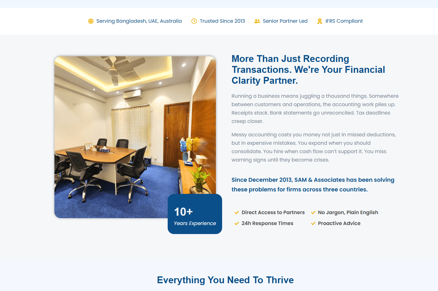Service page web design and development by BRANDING-LY